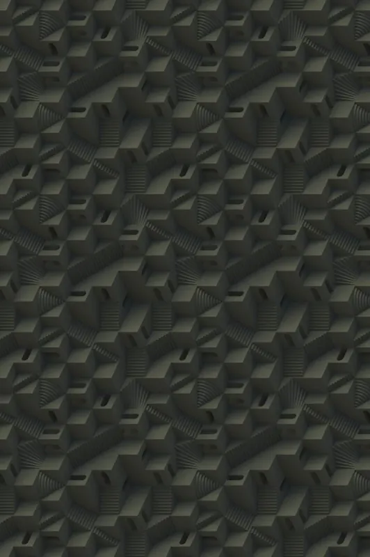Laagpolig vloerkleed Moooi Carpets Maze Tical Lage Kosten