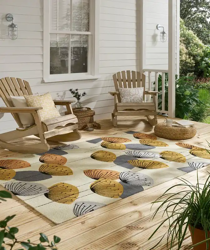 Direct Verzonden Sanderson Dandillion Clocks-Ochre/Silver outdoor 445803