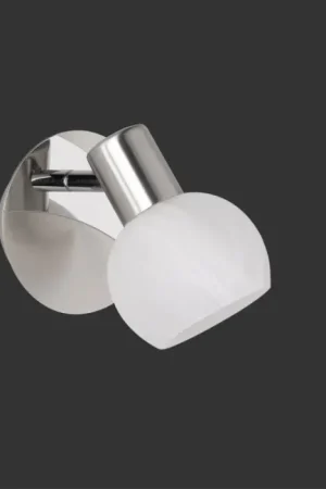Veilige Betaling Reality ANTIBES Muurlamp Nikkel mat, 1-licht