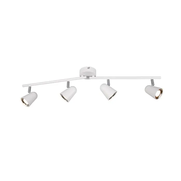 Laatste Versie Reality TOULOUSE Spotlamp LED Wit, 4-lichts