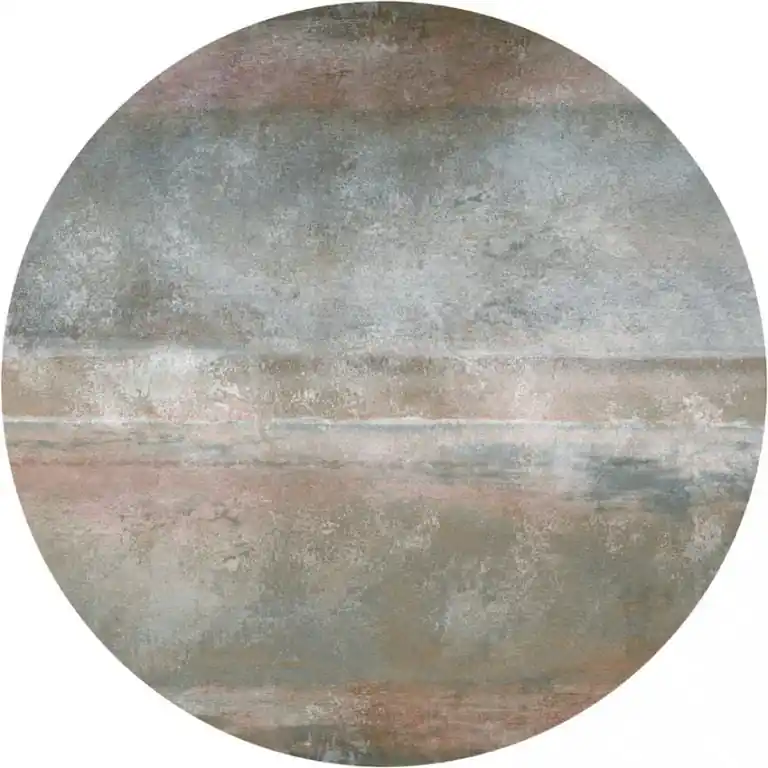 Seizoensaanbieding Laagpolig vloerkleed Moooi Carpets Morning Asphalt Rond