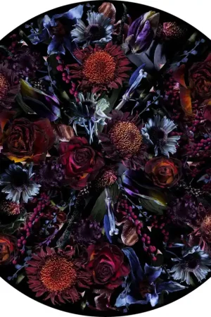 Laagpolig vloerkleed Moooi Carpets Fool‘s Paradise Rond Beperkte Voorraad