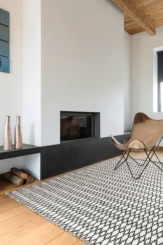 Vloerkleed MOMO Rugs Black&White 615/001/118 Laatste Kans