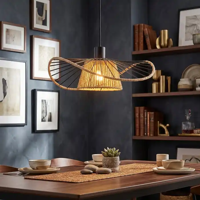 Elsa Hanglamp, Hanglamp Zwart, 1-licht Finale Uitverkoop