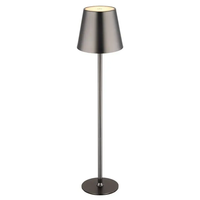 Aanbieding Globo Vannie Tafellamp LED Chroom, Zwart, 1-licht