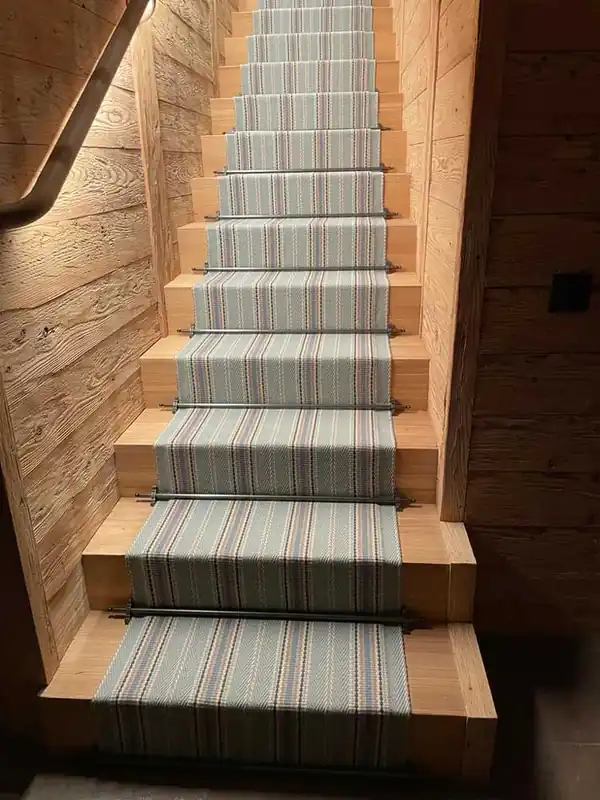 Lage Kosten Traploper Hartley & Tissier Stripes Kelly 04 Celadon