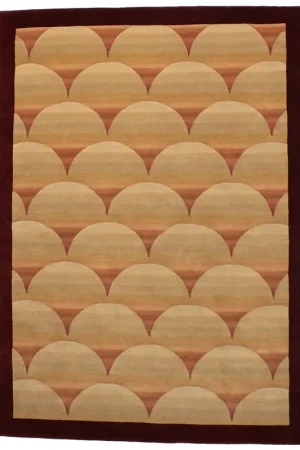 Vloerkleed MOMO Rugs Designer Elvire Mermaid New Red Dagaanbieding