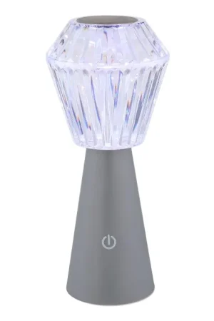 Aanbieding Globo Polimi Tafellamp LED Zilver, 1-licht, Kleurwisselaar