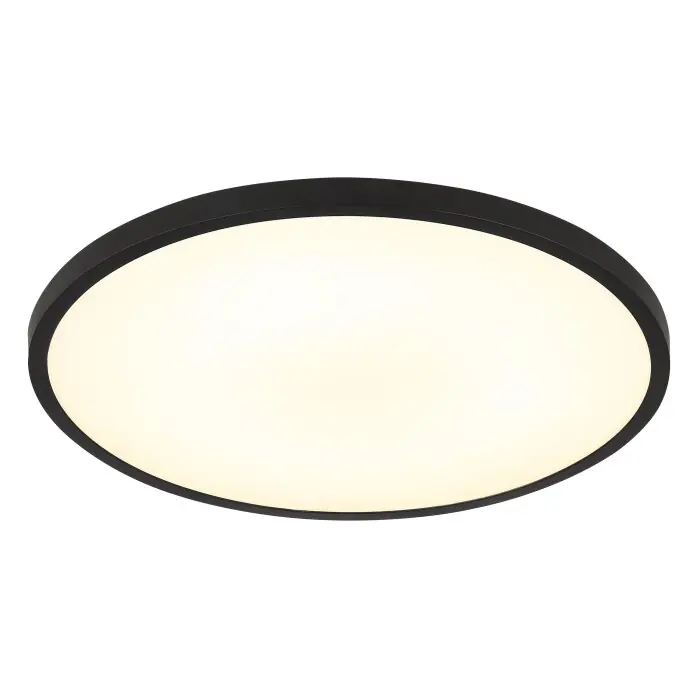 Globo Nielsen Plafondlamp LED Zwart, 1-licht Betrouwbaar