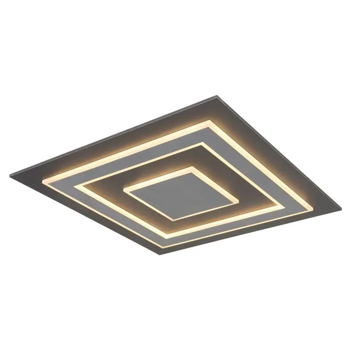 Globo Jayden Plafondlamp LED Antraciet, 1-licht Laatste Versie