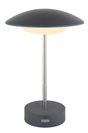 Weekendaanbieding Globo Tomo Tafellamp LED Antraciet, 1-licht