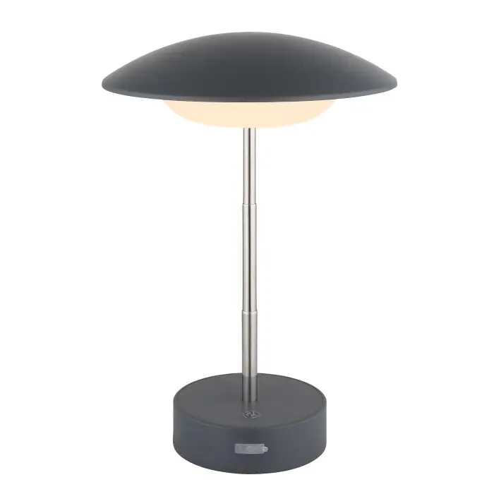 Weekendaanbieding Globo Tomo Tafellamp LED Antraciet, 1-licht