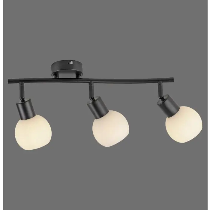 Tijdelijk Beschikbaar Lichten Direct LOKI Plafondlamp LED Zwart, 3-lichts
