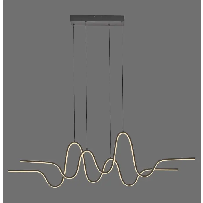 Seizoensaanbieding Paul Neuhaus Verlichting Altitude Hanglamp LED Zwart, 1-licht