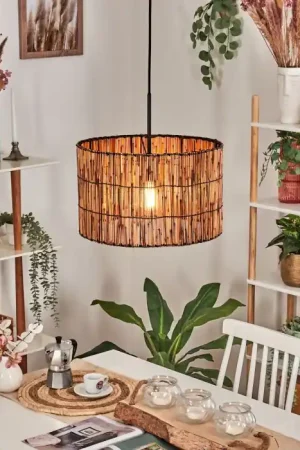 Aanbieding Cando Hanglamp, Hanglamp Natuurlijke kleuren, 1-licht