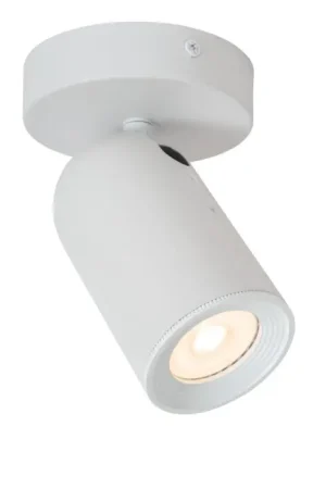 Gratis Retour Lucide PUNCH Muurlamp Wit, 1-licht