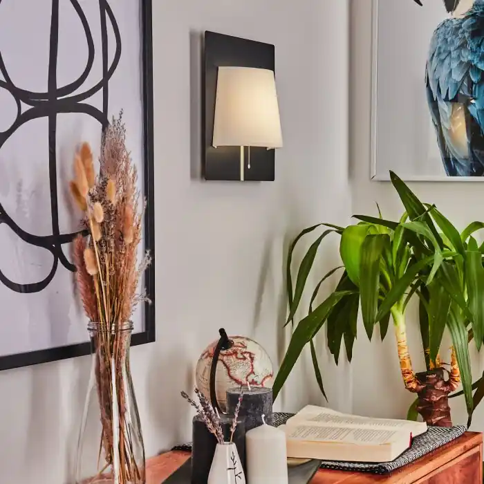 Beaverton Muurlamp LED Zwart, 1-licht Bestseller