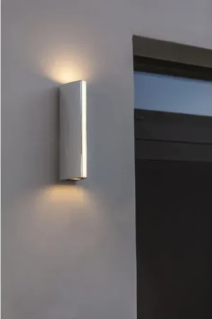 Lutec LEO Buiten muurverlichting LED Chroom, 1-licht Bestseller