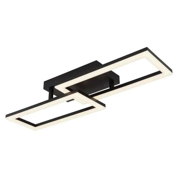 Meest Verkocht Globo Sapena Plafondlamp LED Zwart, 1-licht