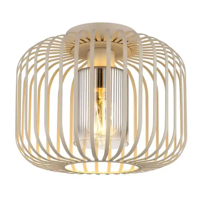 Aanbieding Globo Alfred Plafondlamp Zandkleurig, 1-licht