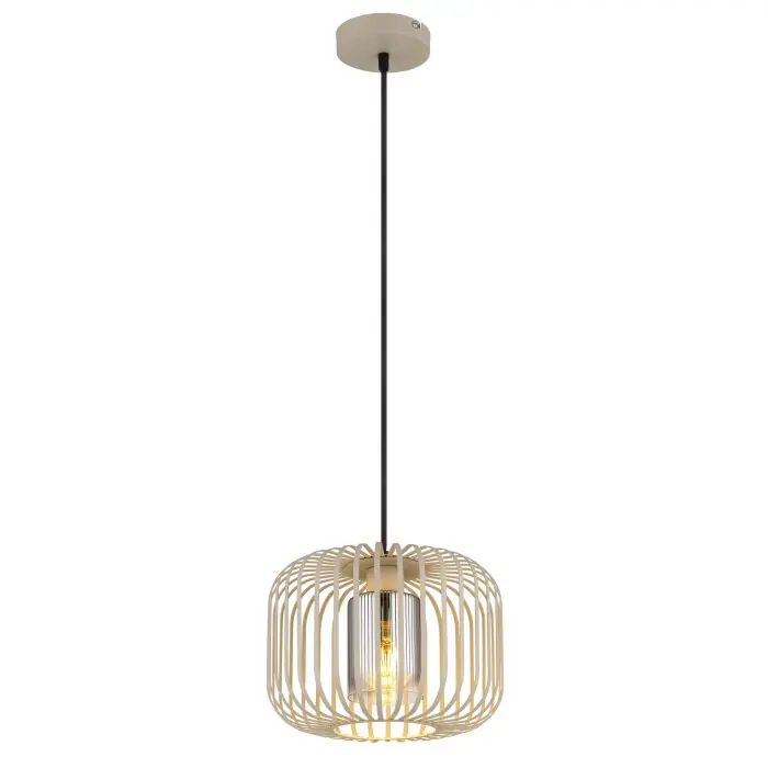 Aanbieding Globo Alfred Hanglamp Zandkleurig, 1-licht