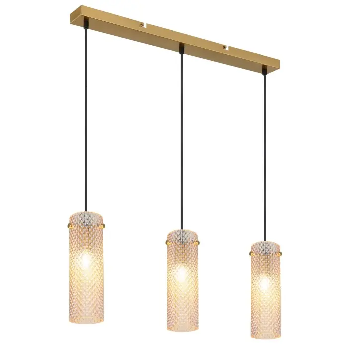 Koop Online Globo Karolo Hanglamp Goud, 3-lichts