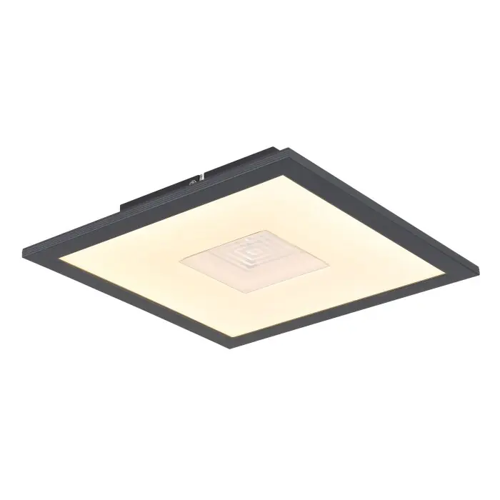 Superprijs Globo Doro Plafondlamp LED Zilver, Wit, 1-licht