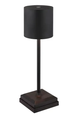 Actieprijs Globo Dixon Tafellamp LED Zwart, 1-licht