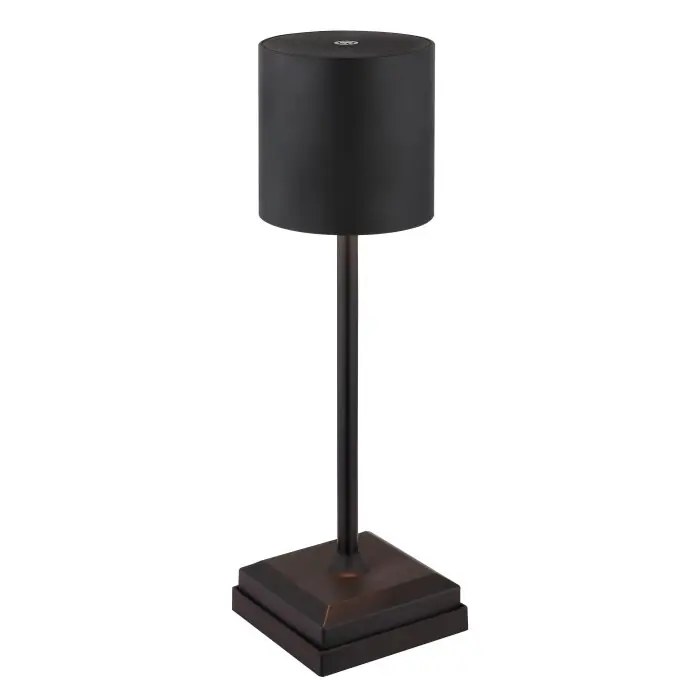 Actieprijs Globo Dixon Tafellamp LED Zwart, 1-licht