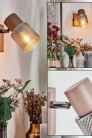 Shop Nu Nelar Wandlamp, Muurspot Brons, Chroom, 1-licht