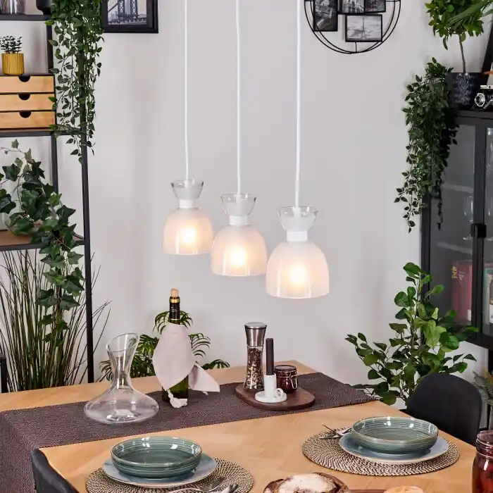 Sumar Hanglamp, Hanglamp Wit, 3-lichts Dagaanbieding
