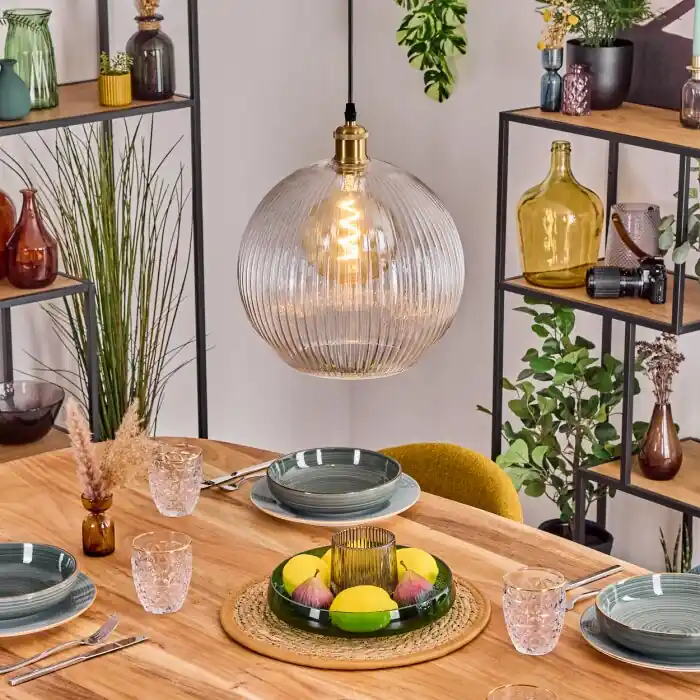 Koyoto Hanglamp, Kogellampje, Hanglamp Goud, 1-licht Beperkte Voorraad