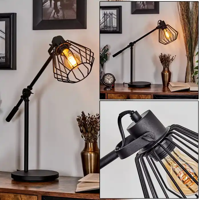 Albreda Tafellamp LED Zwart, 1-licht Aanbieding
