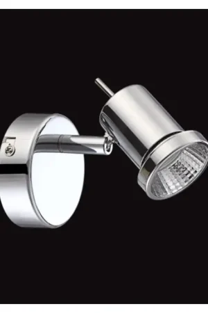 Wofi verlichting HOORN Muurspot LED Chroom, 1-licht Beste Prijs