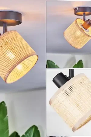 Aanbieding Sabadim Plafondlamp, Plafondspot Zwart, 1-licht