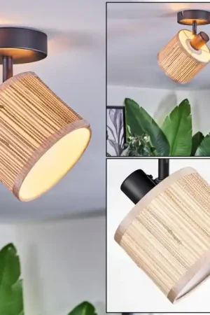 Aanbieding Bongal Plafondlamp, Plafondspot Zwart, 1-licht