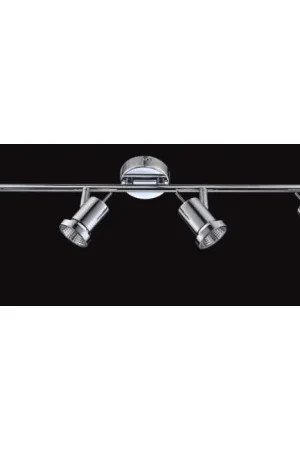 Wofi HOORN Plafondlamp LED Chroom, 4-lichts Hete Deal