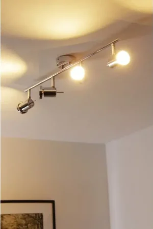 Direct Verzonden Wofi HOORN Plafondlamp LED Chroom, 4-lichts
