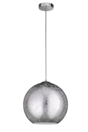 Wofi FARA Hanglamp Zilver, 1-licht Direct Beschikbaar