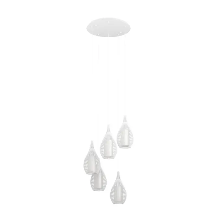 Eglo verlichting RAZONI Hanglamp Wit Weekendaanbieding