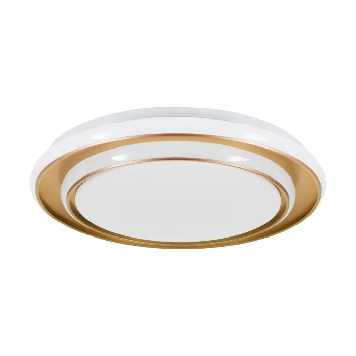 Goedkoop Eglo verlichting MOSCHETTA Plafondlamp LED Goud, Kleurwisselaar