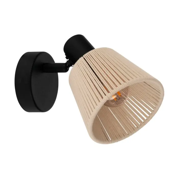 Hete Deal Eglo verlichting SEAGARD Plafondspot, Wandlamp Zwart, 1-licht