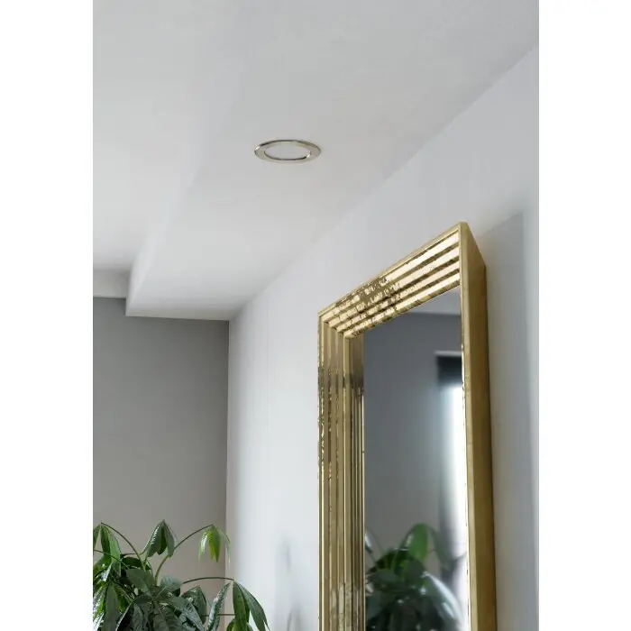 Aanbieding Eglo verlichting EGLO Inbouw armatuur LED Nikkel mat, Kleurwisselaar