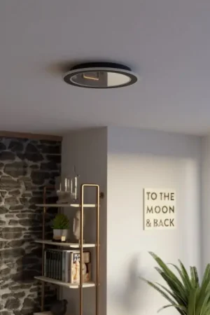 Eglo verlichting MACCHIONI Plafondlamp LED Zwart, Wit, Afstandsbediening Meest Verkocht