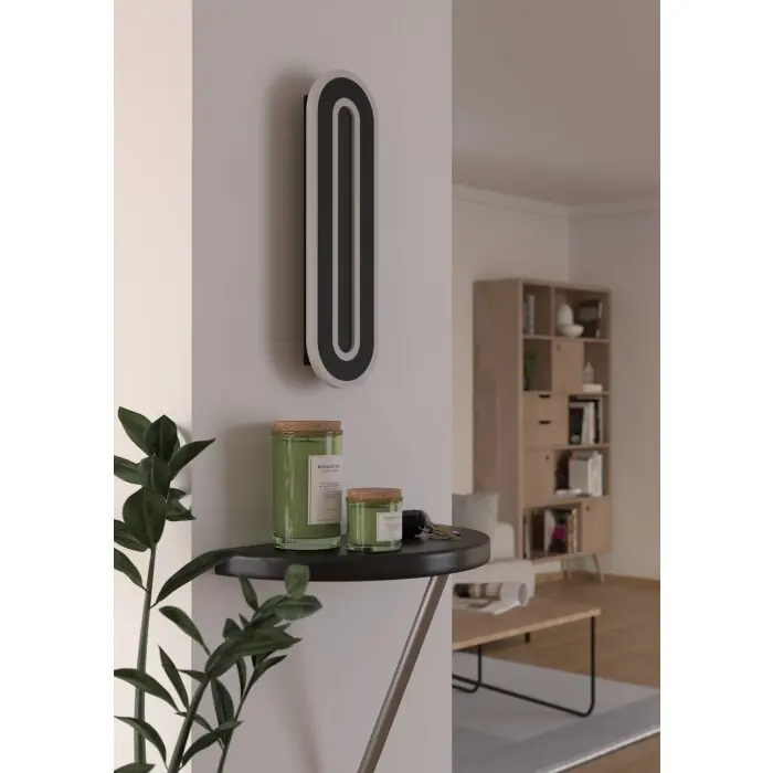 Aanbieding Eglo verlichting MACCHIONI Wandlamp LED Zwart, Wit