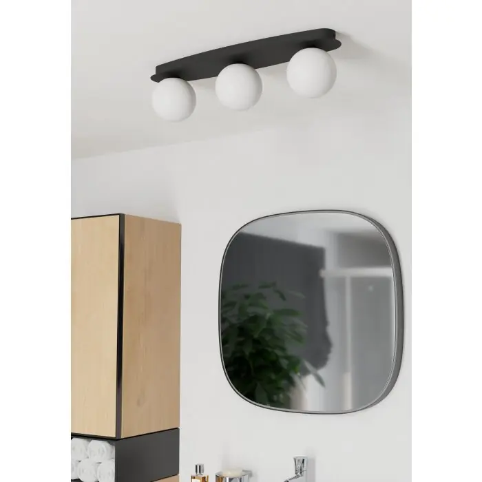 Uitverkoop Eglo verlichting CASTROVIDO Plafondlamp, Wand- en plafondlamp LED Zwart