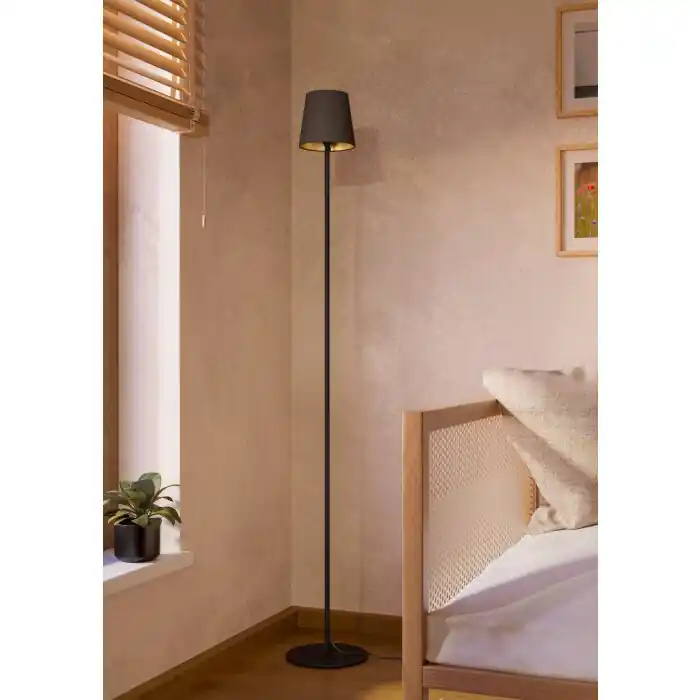 Eglo verlichting FIORANA Staande lamp Zwart Uitverkoop