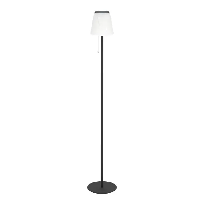 Snelle Levering Eglo verlichting SCORDIANO-L Staande lamp LED Zwart, Kleurwisselaar