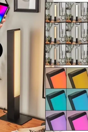 Beste Prijs Delan Tafellamp LED Zwart, 1-licht, Kleurwisselaar
