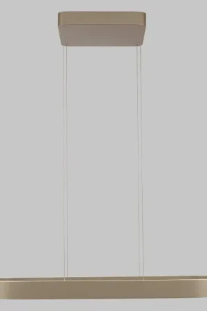 Paul Neuhaus Q-Serie Q-STRETTO Hanglamp LED Brons, 2-lichts, Afstandsbediening Betaalbaar